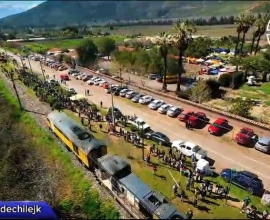 Éxito turístico en Viña El Escorial y la comuna de Panquehue al recibir el Tren del Recuerdo durante el año 2023